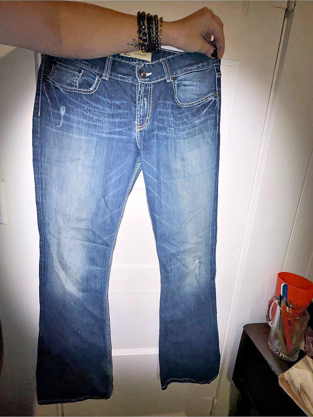 BKE Women's Boot Cut Jeans Blue Size 31x33.5